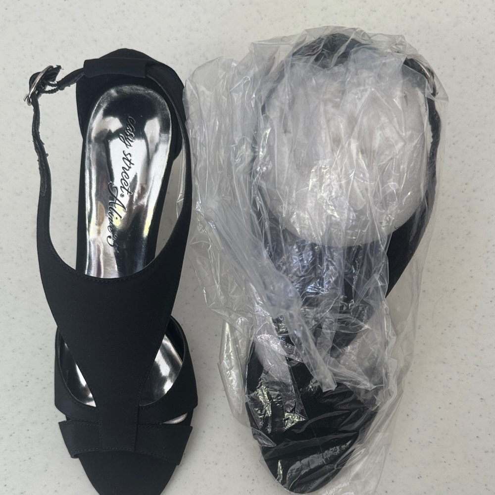 Elegant Black Heels by City Streets